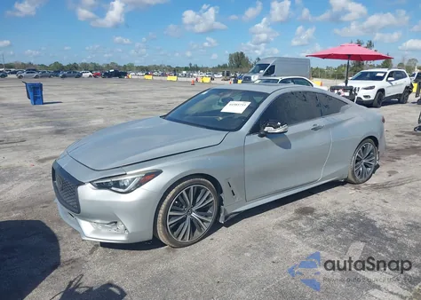 2020 Infiniti Q60 Luxe z USA, uszkodzony, nr VIN JN1EV7EK0LM340033